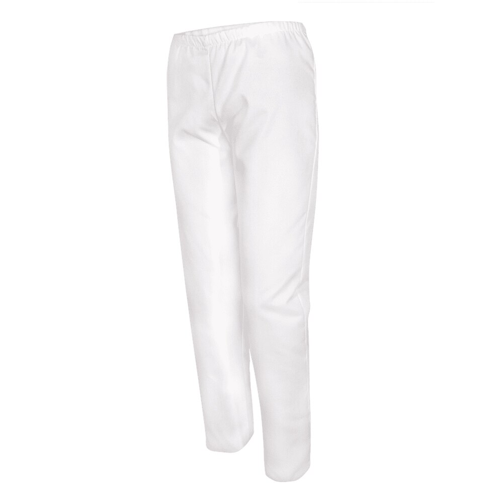 Pantaloni Medicali Cu Elastic, Alb, M