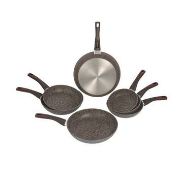 Set de tigai JATA SF3 , 20/24 cm ,2 bucati , marmorate, manere din silicon, tehnologie non stick , negru/rosu Set de tigai JATA SF3 , 20/24 cm ,2 bucati , marmorate, manere din silicon, tehnologie non stick , negru/rosu