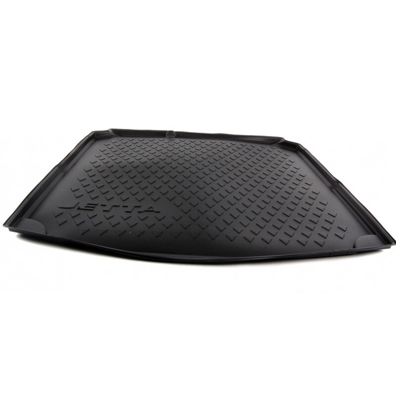 Tava portbagaj originala Volkswagen Jetta (A6-162-163) 2011-2018, poliuretan extrudat, Negru