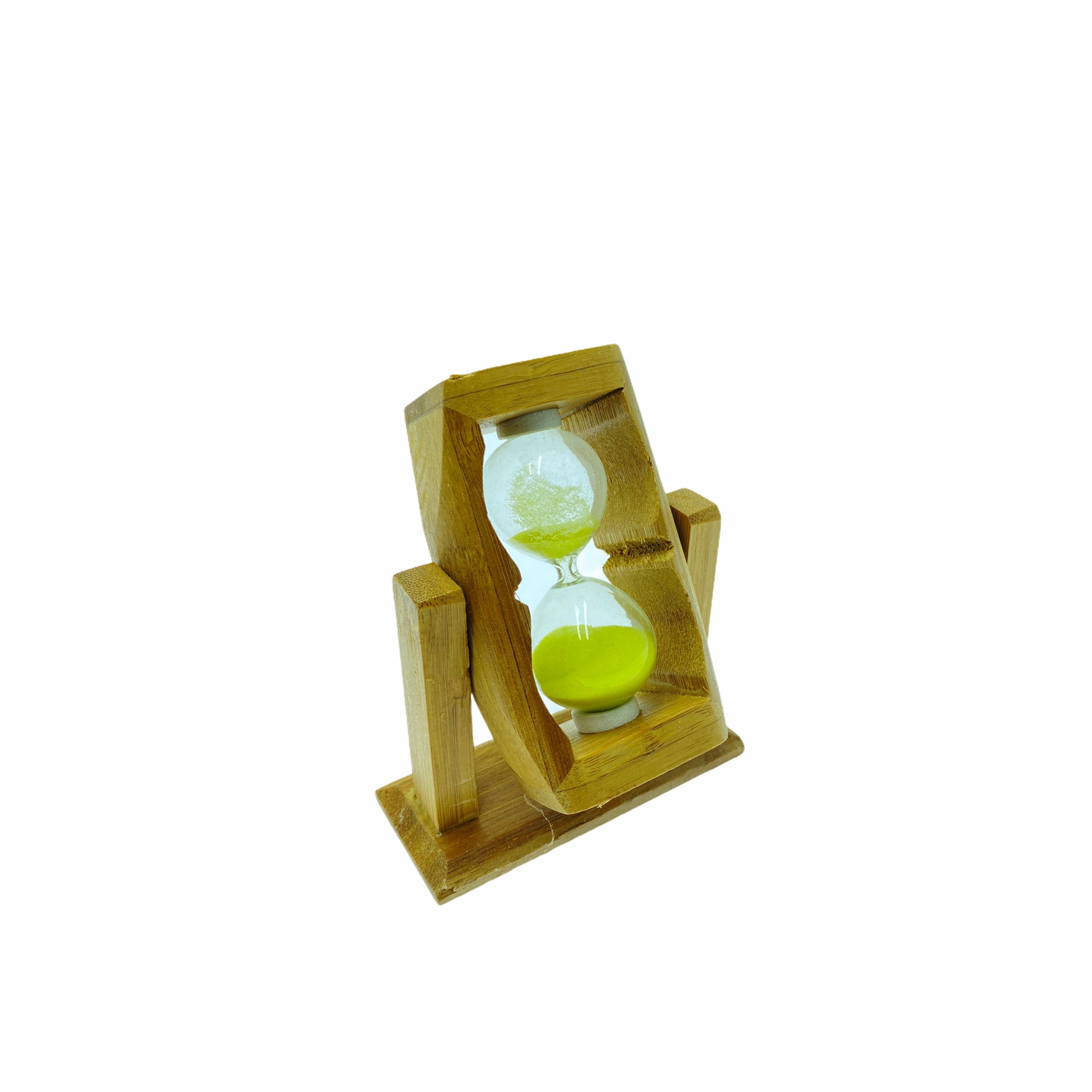 Clepsidra decorative Atelier, Lemn, Lime, 10x9cm