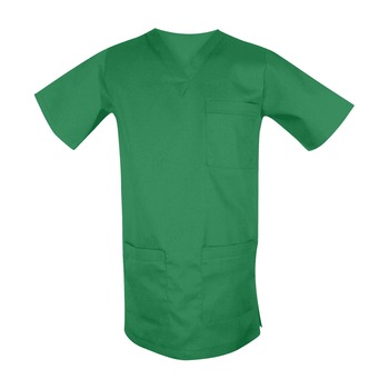 Halat Medical Unisex cu Anchior, Verde, XL
