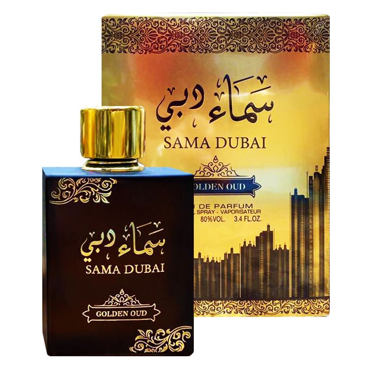 Apa de Parfum Ard Al Zaafaran, SAMA DUBAI GOLDEN OUD, Unisex, 100 ml