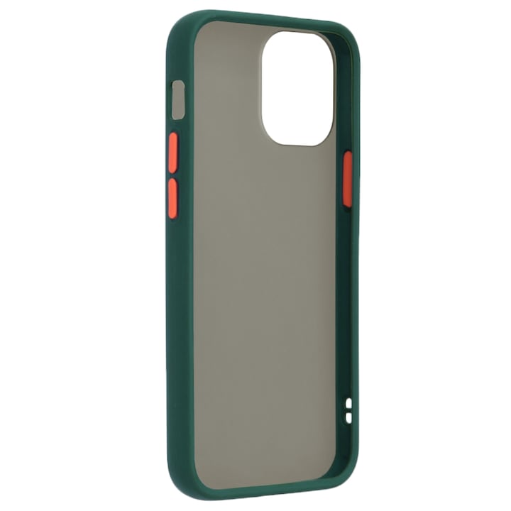 OEM Prémium tok iPhone 12 Mini készülékhez, sötétzöld