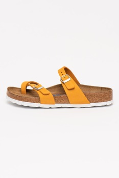 Birkenstock, Papuci narrow fit de piele Mayari Birkenstock, Papuci narrow fit de piele Mayari