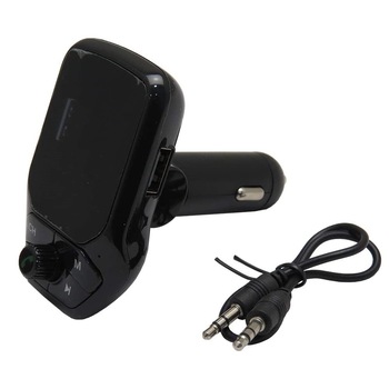 Emitator auto FM, cu functii hands-free si anularea zgomotului, compatibilitate universala, Barste Emitator auto FM, cu functii hands-free si anularea zgomotului, compatibilitate universala, Barste