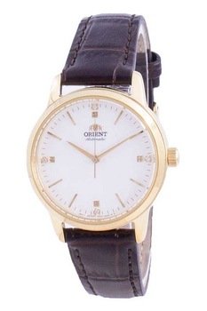 ORIENT, Ceas automatic decorat cu cristale, Negru/Auriu/Alb ORIENT, Ceas automatic decorat cu cristale, Negru/Auriu/Alb