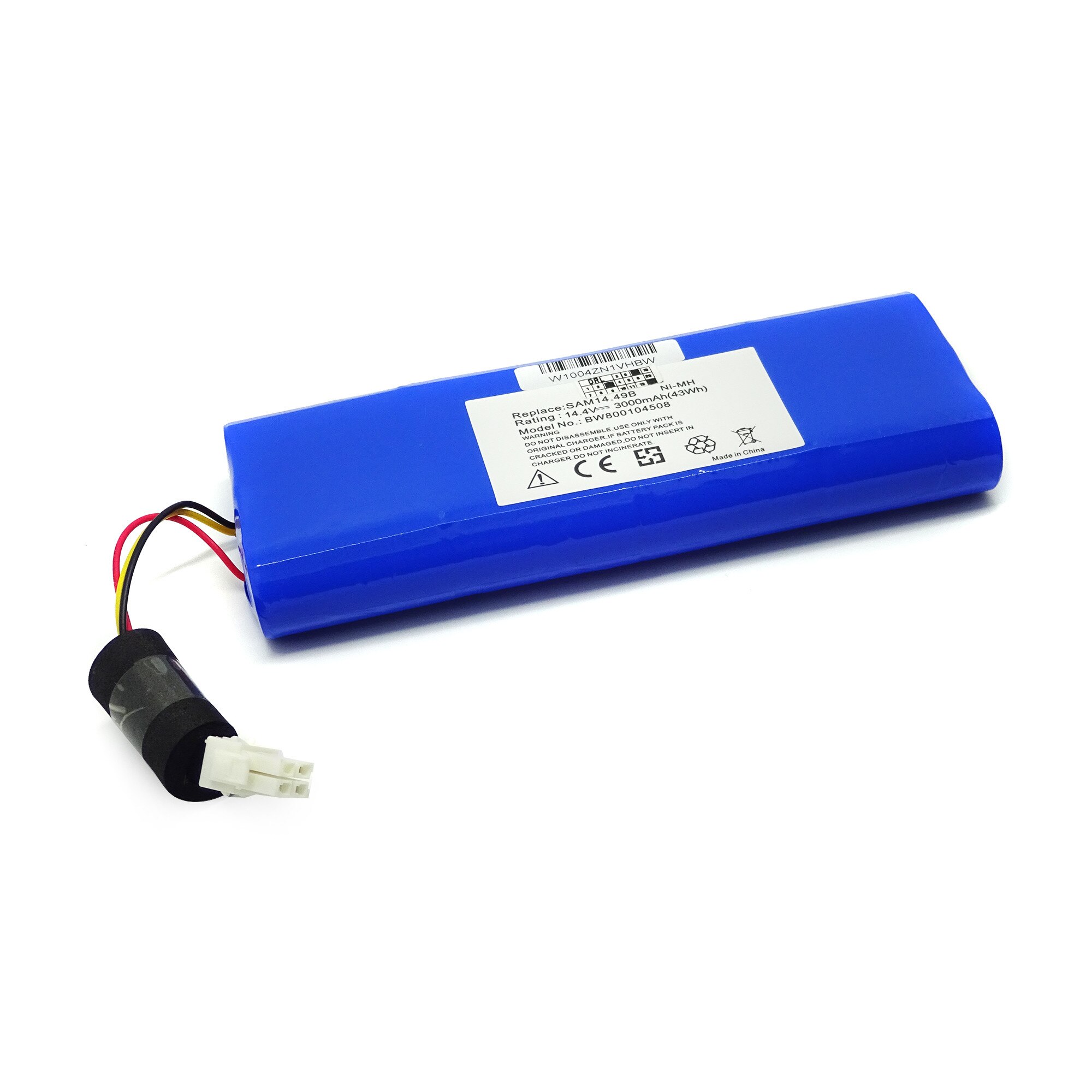 Acumulator compatibil iRobot Samsung model SAM14.49B, 14.4V, 3000mAh, 43Wh, pentru SR9630, VC-RA50VB, VC-RA52V, VC-RA84V, VC-RE70V, VC-RE72V, VC-RL50V, VC-RL50VK, VC-RL52V, VC-RL52VB, VC-RL84V, VC-RL84VC, VC-RL84VR
