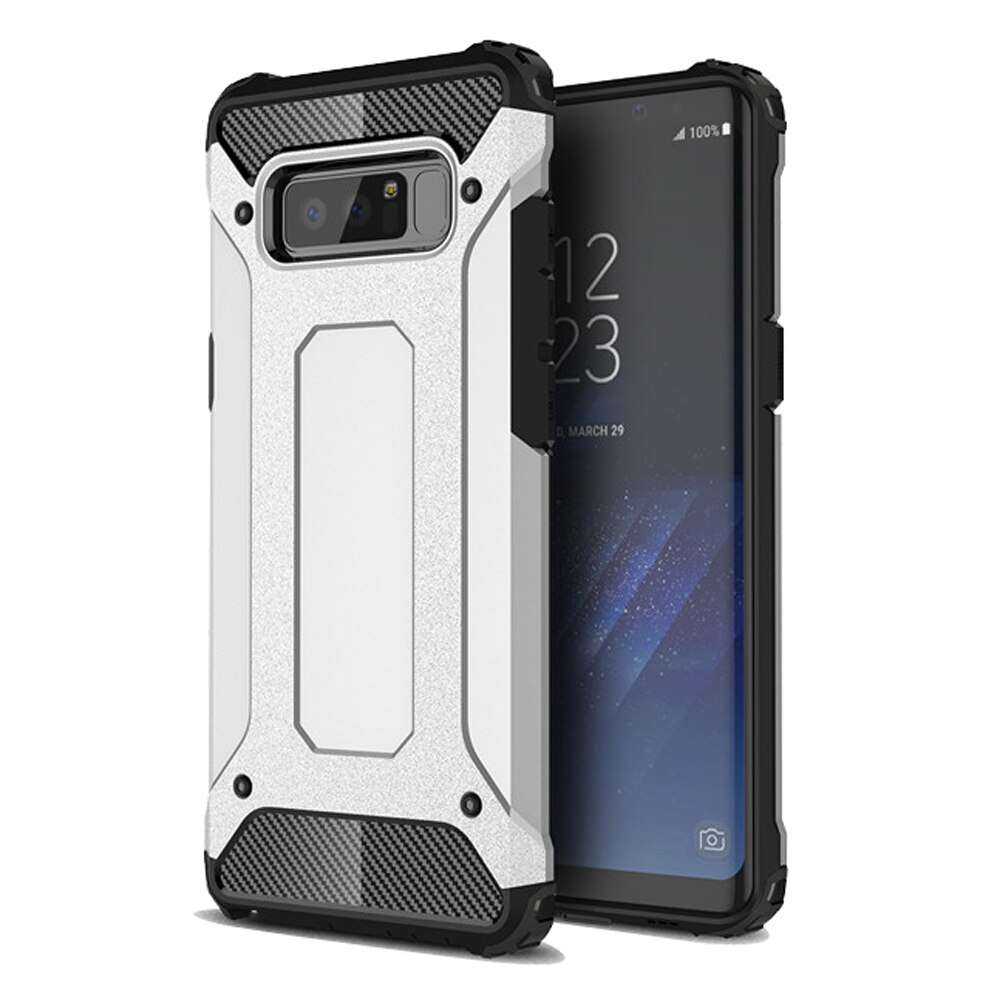 Husa Samsung Galaxy Note 8 Hybrid Armor Silver