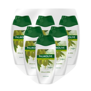 Pachet promo: 6 x Gel de dus Palmolive Naturals Olive, 250 ml Pachet promo: 6 x Gel de dus Palmolive Naturals Olive, 250 ml
