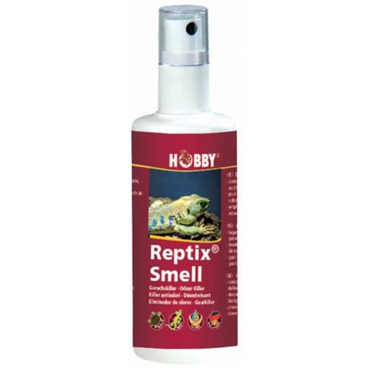 Разтвор за почистване Hobby Reptix Smell, 100 мл, Елиминира остатъците