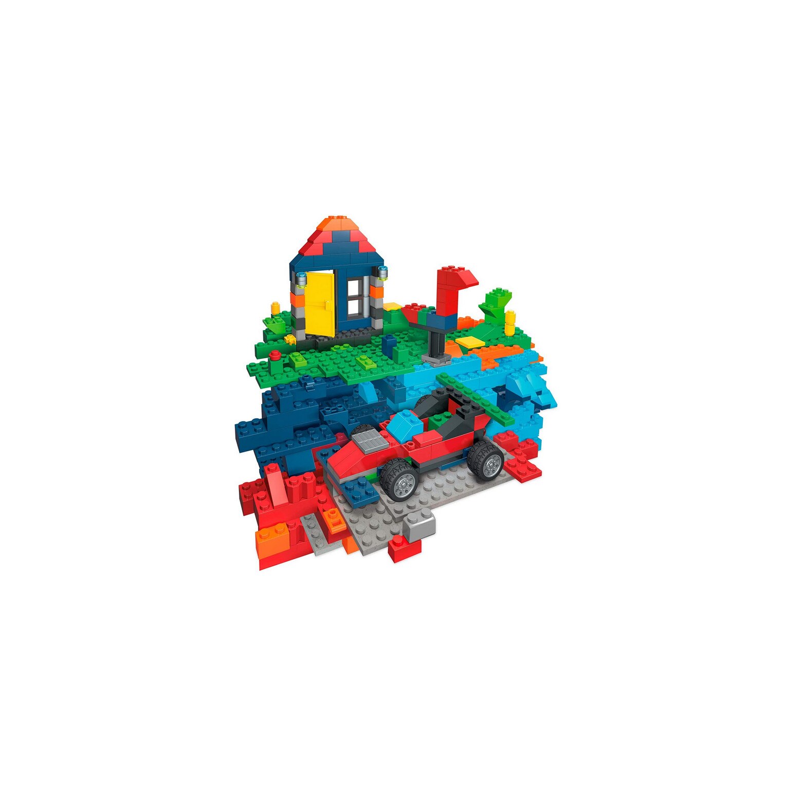 Set de constructie Mattel 253 piese