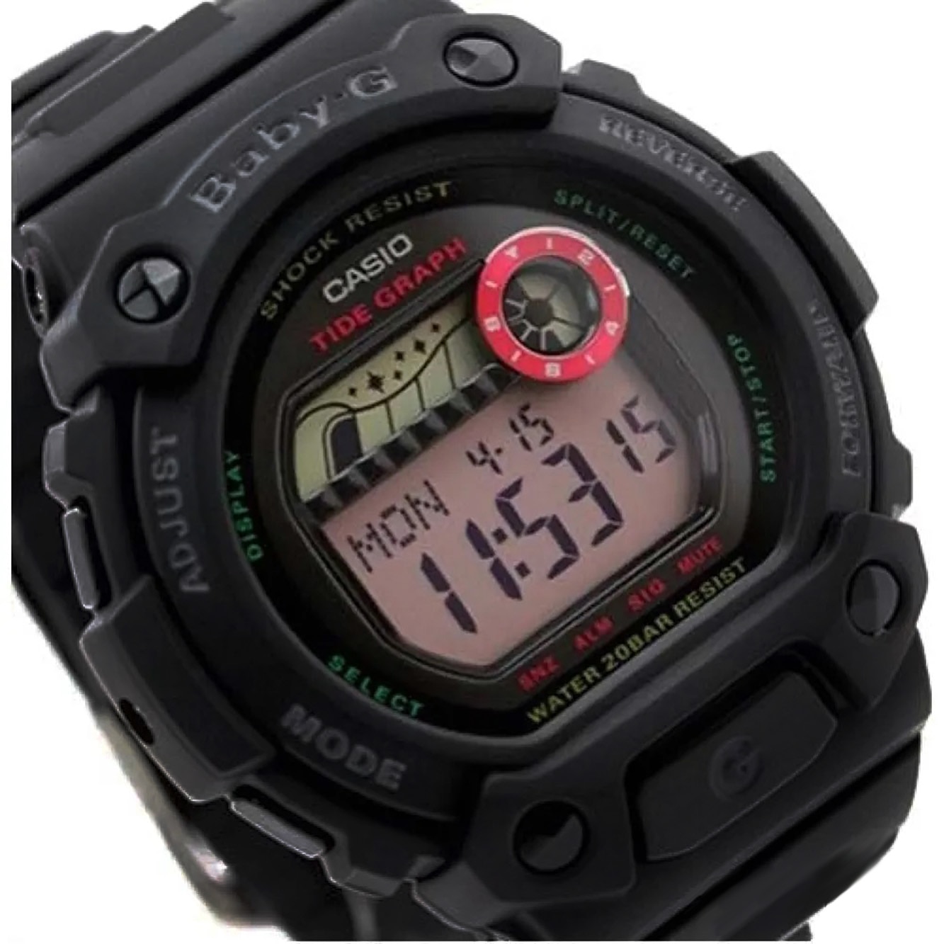 Ceas de dama Casio BLX-102-1 / Baby-G Tide Graph - eMAG.ro