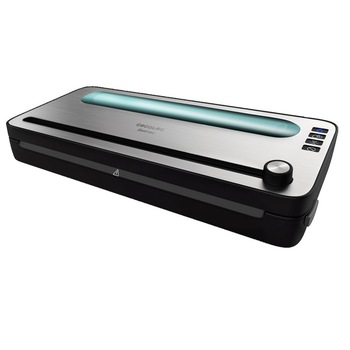 Aparat de vidat si sigilat alimente Cecotec SealVac 120 SteelCut, putere 120 W, latime 31 cm, Taiere folie, vidare umeda/uscata, vidare caserole, rola pungi inclusa Aparat de vidat si sigilat alimente Cecotec SealVac 120 SteelCut, putere 120 W, latime 31 cm, Taiere folie, vidare umeda/uscata, vidare caserole, rola pungi inclusa