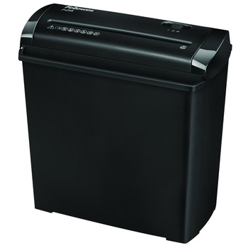 Distrugator de documente Fellowes Powershred® P-25S Strip Cut EU, Nivel securitate P1 11 Litri, Capacitate taiere 5 coli Distrugator de documente Fellowes Powershred® P-25S Strip Cut EU, Nivel securitate P1 11 Litri, Capacitate taiere 5 coli