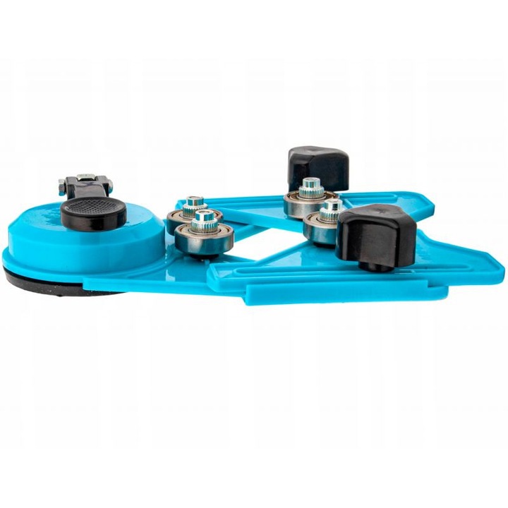 Fúrósablon tapadókoronggal és csapágyakkal kerámialapokhoz KD10386 Kraftdele