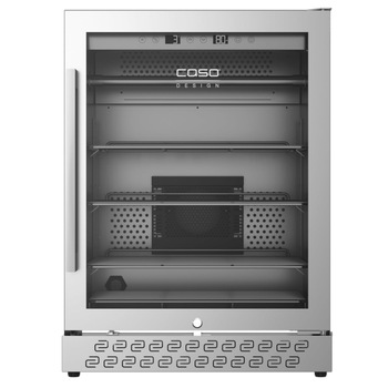 Frigider pentru maturat carne Caso Germany, DryAged Master 125, H82.5 cm, capacitate 125 L, temperatura reglabila 2-14°C, nivel umiditate reglabil, sticla anti-UV, sarcina carlig 50 Kg, compresor, control touch, iluminare LED, argintiu Frigider pentru maturat carne Caso Germany, DryAged Master 125, H82.5 cm, capacitate 125 L, temperatura reglabila 2-14°C, nivel umiditate reglabil, sticla anti-UV, sarcina carlig 50 Kg, compresor, control touch, iluminare LED, argintiu