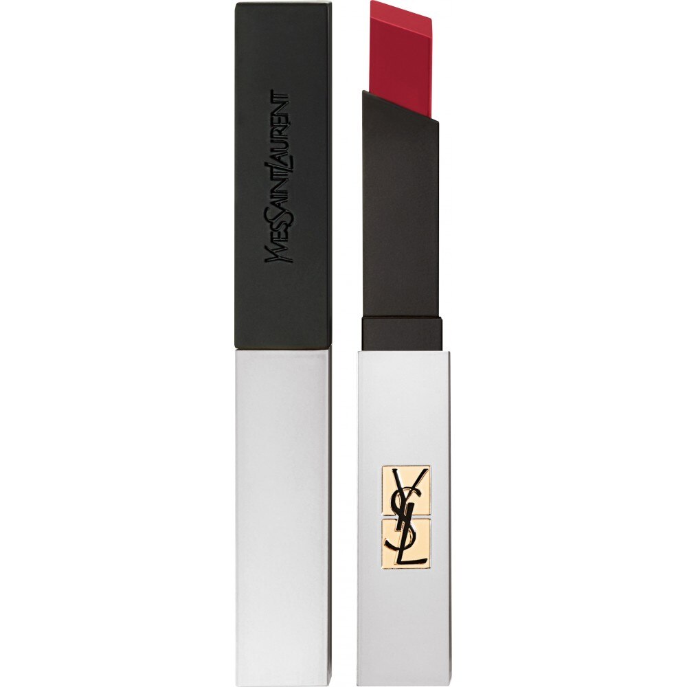 Ruj mat 101 Rouge Libre Rouge Pur Couture The Slim Sheer Matte, Yves Saint Laurent, 2g