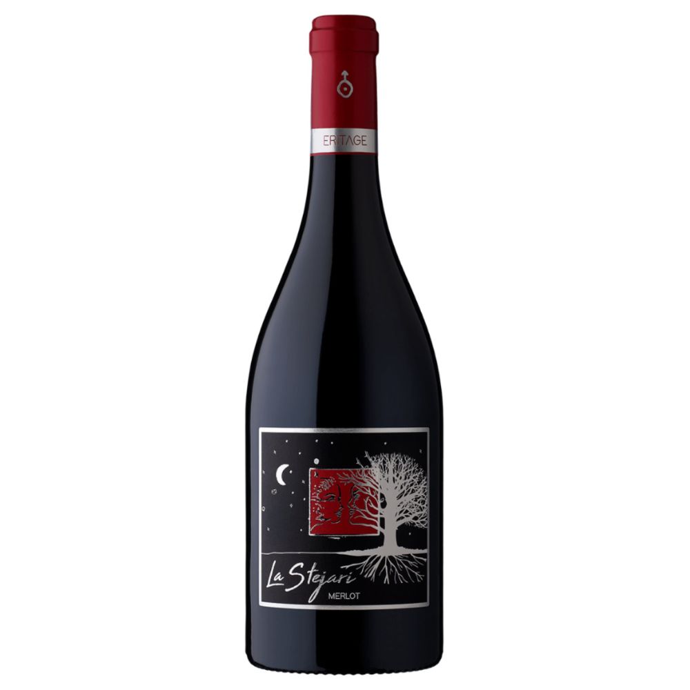 Vin Rosu Sec, Recas La Stejari, Merlot, 0.75 L