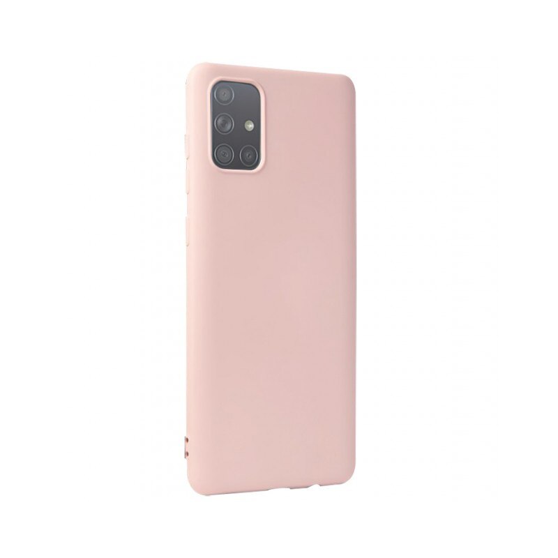 Husa Slim Premium X-level Thin Membrane Compatibila Cu Samsung Galaxy A41, Roz