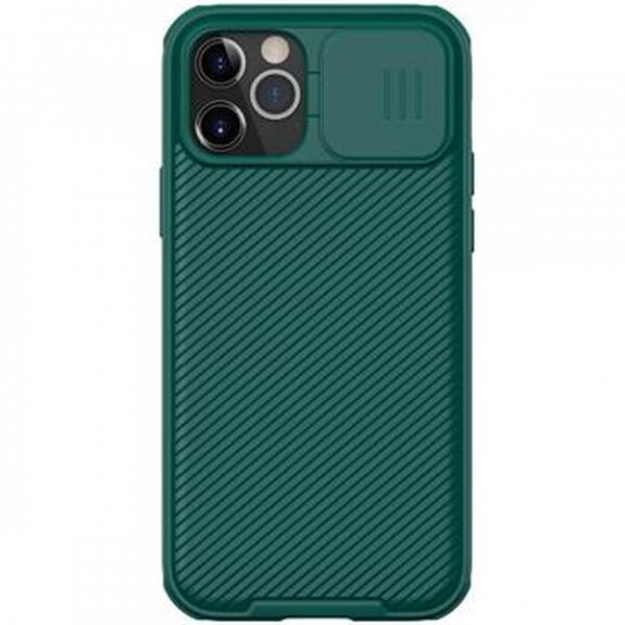 Husa Magnetica protectie spate si camera foto verde, pentru Apple iPhone 12 Mini (5.4) Nillkin CamShield Pro Case