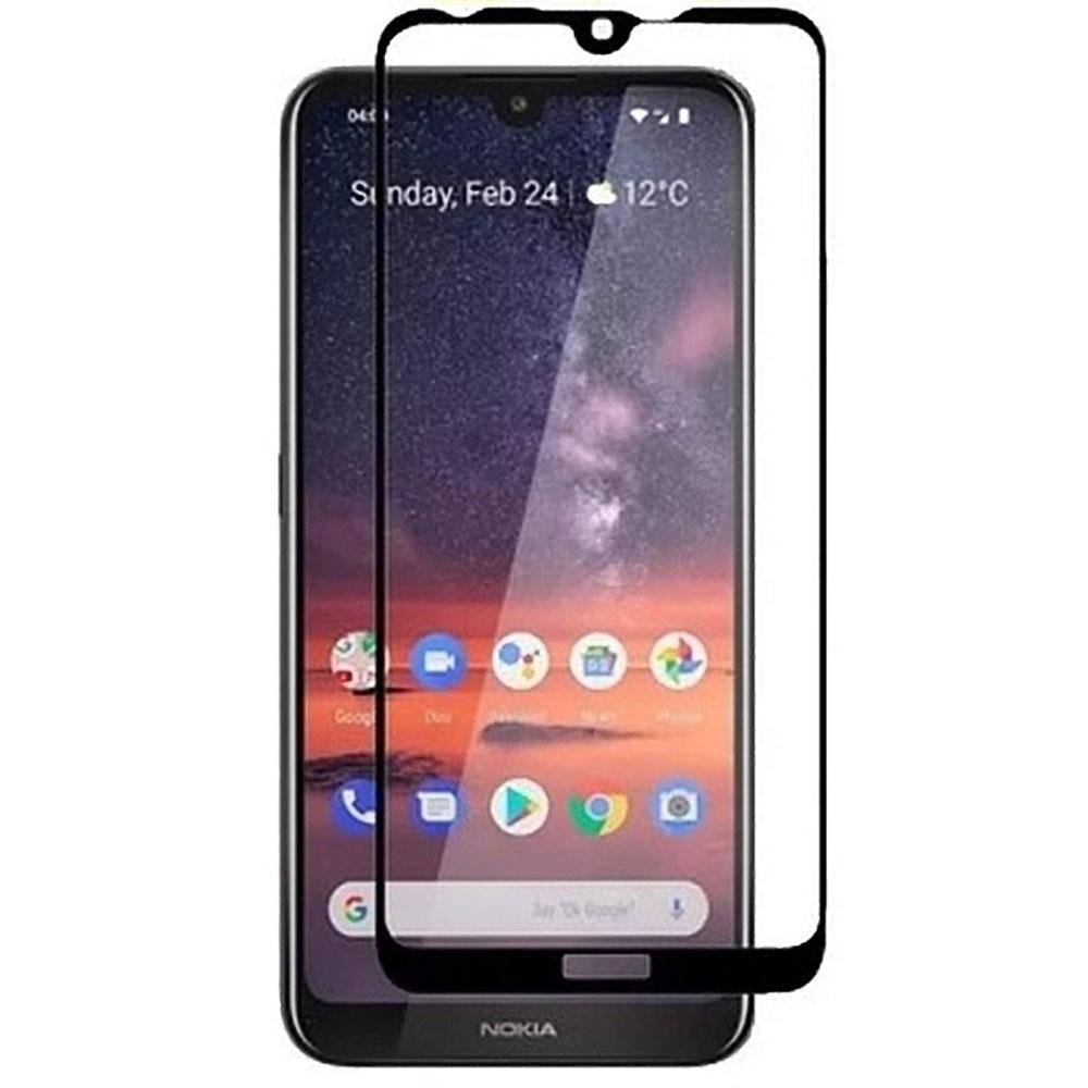 Folie sticla securizata compatibila cu Nokia 3.2, 3D Negru, FULL SCREEN,Tempered Glass, Antisoc, Viceversa