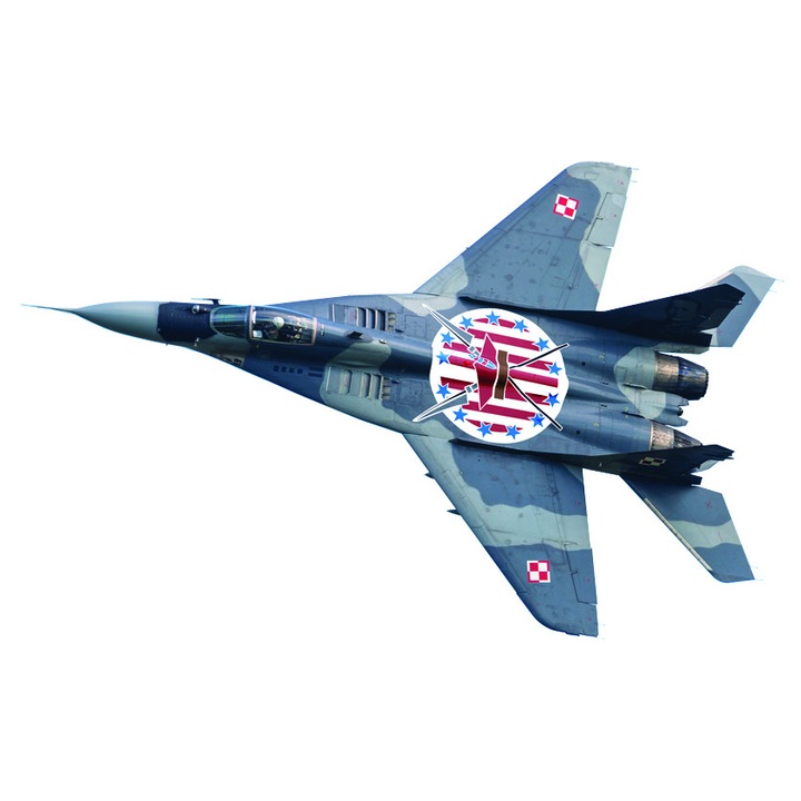 MisterCraft MIG-29A Fulcrum "lengyel rakéta" szovjet taktikai vadászgép 1:72 MCR D97