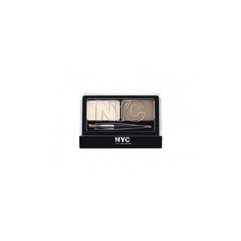Kit pentru sprancene Nyc Browser Brush On Brow Kit, 876 Brunette, 0,85g. Kit pentru sprancene Nyc Browser Brush On Brow Kit, 876 Brunette, 0,85g.