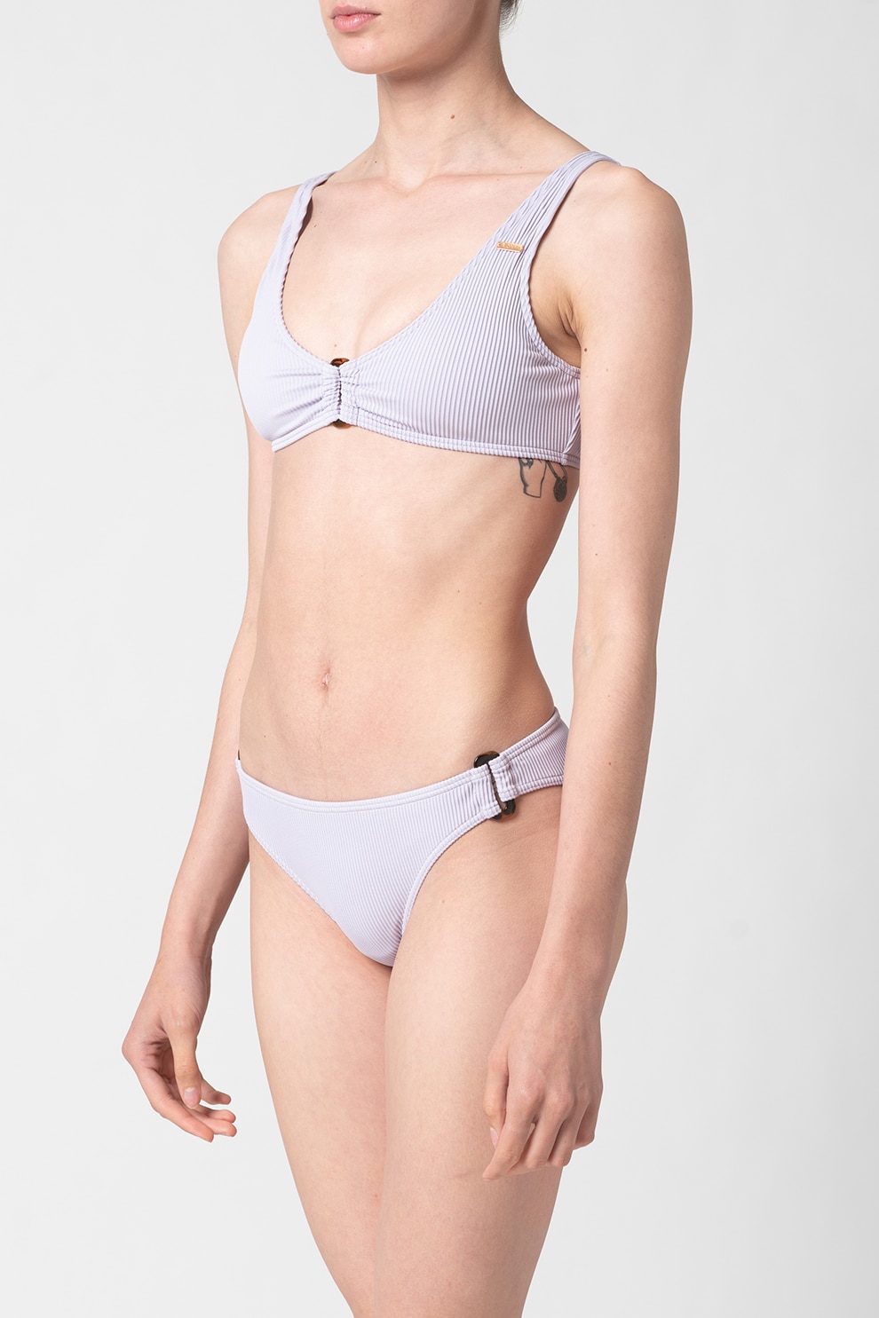 ROXY, Costum de baie cu doua piese Mind Of Freedom, Lila prafuit