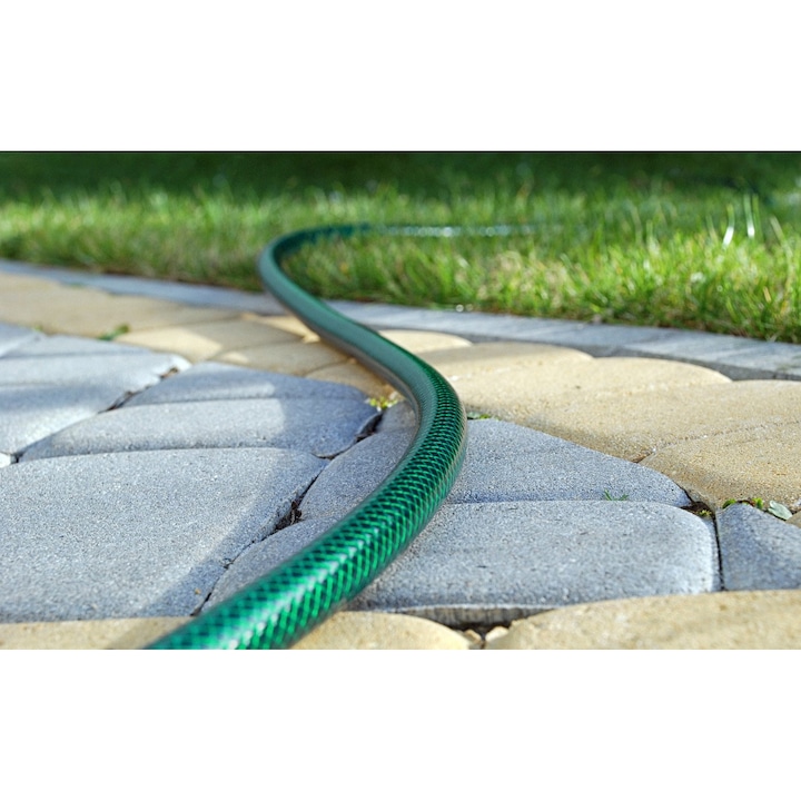 Furtun pentru gradina Cellfast ECONOMIC, 3 straturi cu armatura, 3/4" 30m, protectie UV