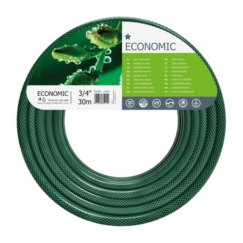 Furtun pentru gradina Cellfast ECONOMIC, 3 straturi cu armatura, 3/4 Furtun pentru gradina Cellfast ECONOMIC, 3 straturi cu armatura, 3/4