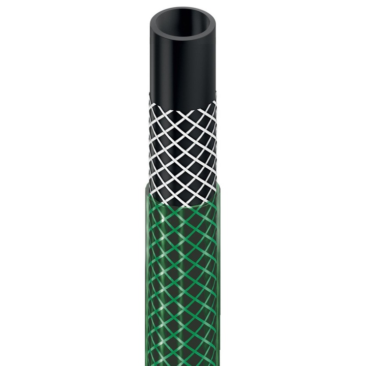 Set Furtun pentru gradina Cellfast ECONOMIC, 3 straturi cu armatura, 1/2" 20m, protectie UV, stropitor, conector
