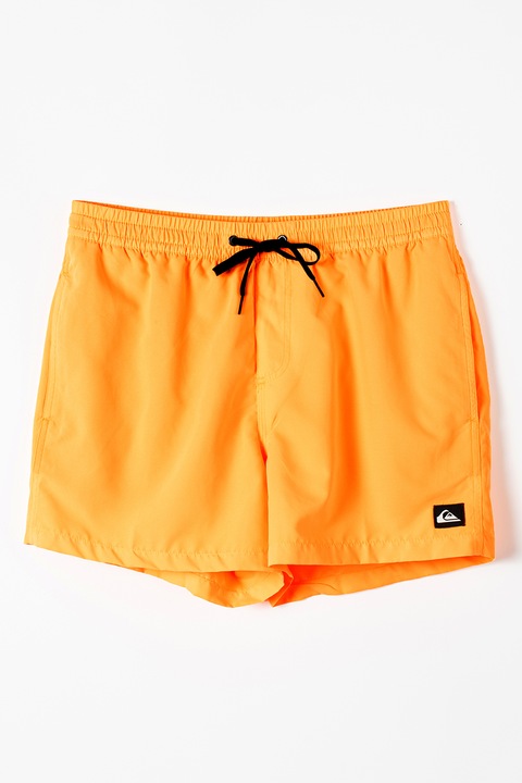 QUIKSILVER, Everyday húzózsinóros derekú rövid pizsama, Neon narancssárga