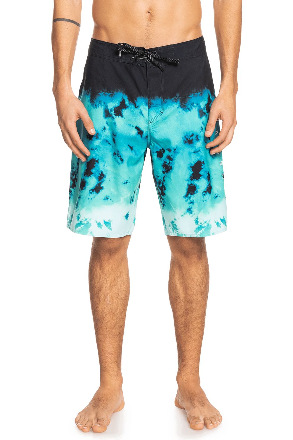 QUIKSILVER, Bermude de baie cu snur de ajustare Everyday Rager, Aquamarin/Negru, 38