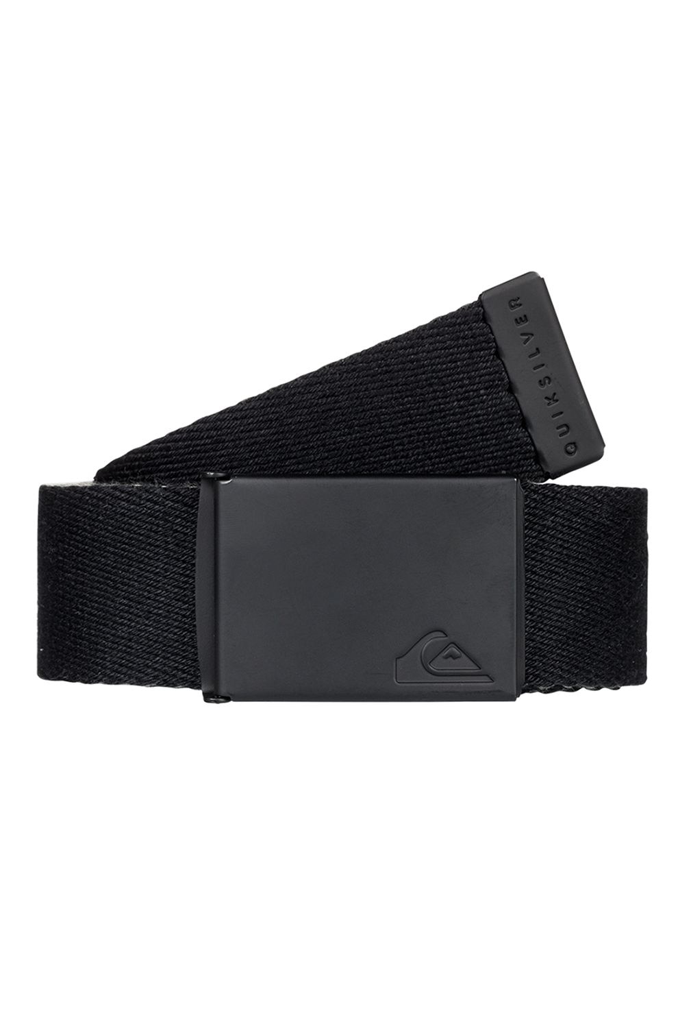 QUIKSILVER, Curea reversibila cu catarama plata The Jam, Negru