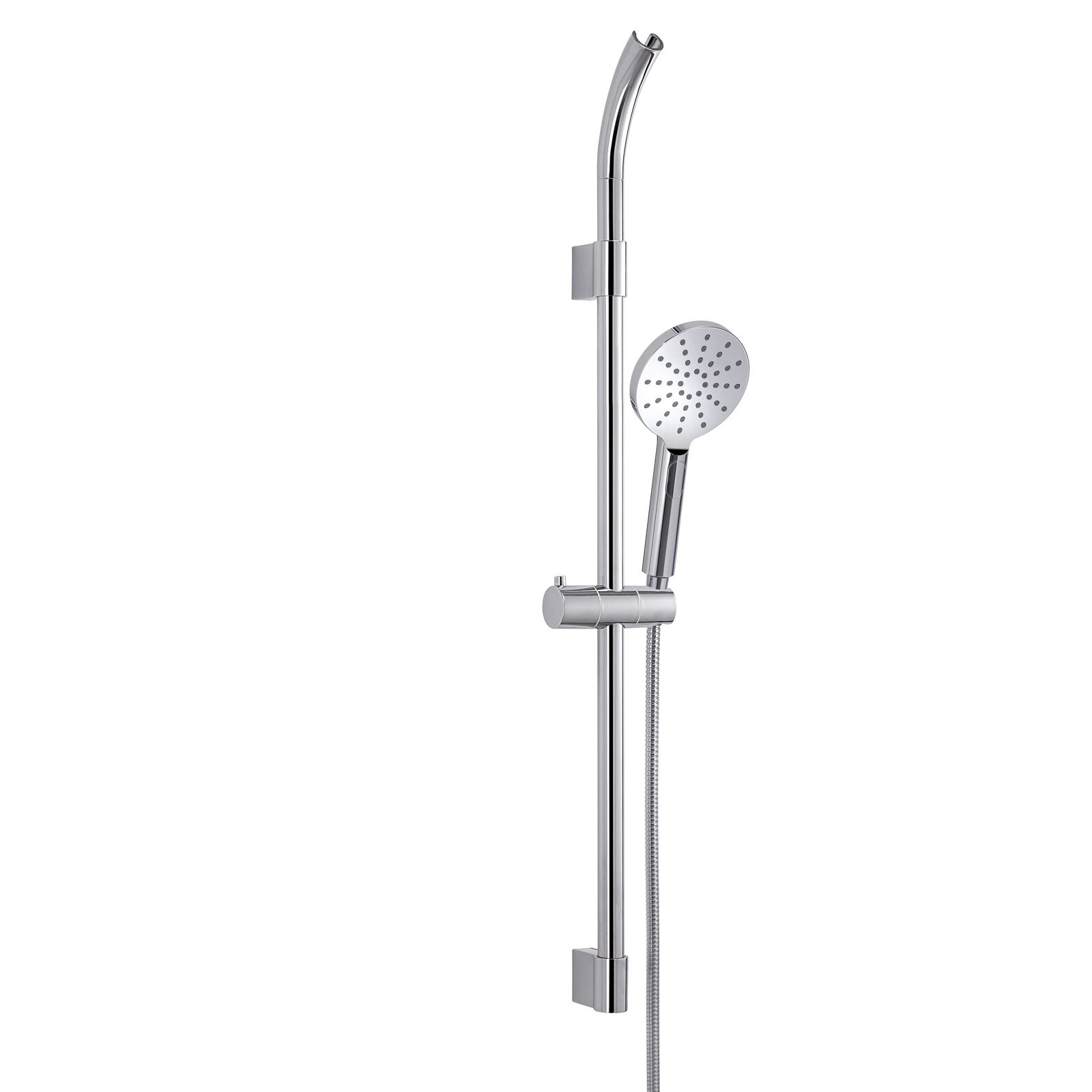 Set De Dus Tech 11, Telefon 3 Functii, Bara 90Cm, Crom