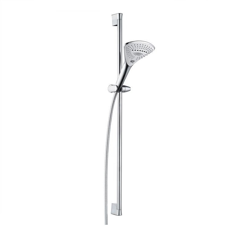Set De Dus Fizz, 16 L/Min, Telefon 3 Functii, Bara 90Cm, Crom