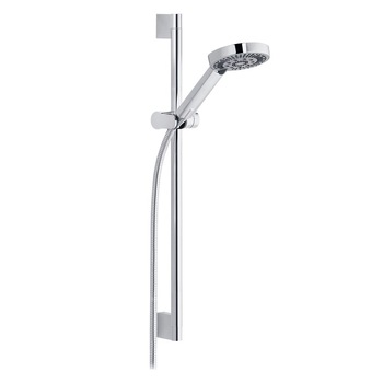 Set De Dus A-Qas, Debit 22.5L/Min, Para dus 3 Functii, Bara 60Cm, Crom Set De Dus A-Qas, Debit 22.5L/Min, Para dus 3 Functii, Bara 60Cm, Crom