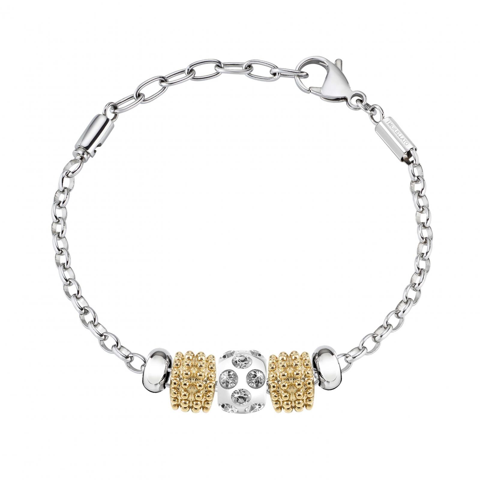 Bratara Morellato SCZ1080, Argintiu, Auriu