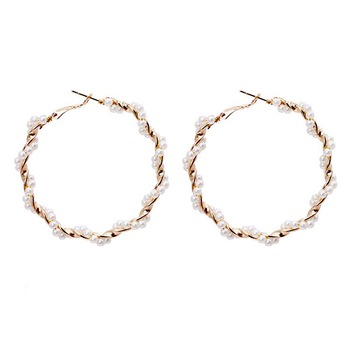 Cercei rotunzi WE011, Auriu Cercei rotunzi WE011, Auriu