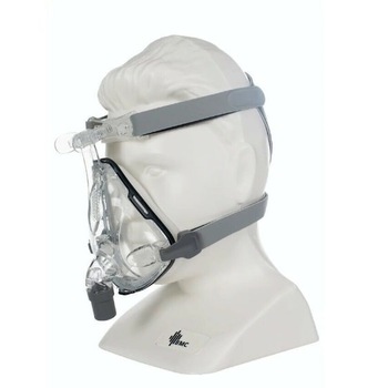 Masca CPAP full face iVolve, marimea M, Tratament apnee, Compatibila cu toate tipurile de dispozitive CPAP, APAP sau BiPAP Masca CPAP full face iVolve, marimea M, Tratament apnee, Compatibila cu toate tipurile de dispozitive CPAP, APAP sau BiPAP