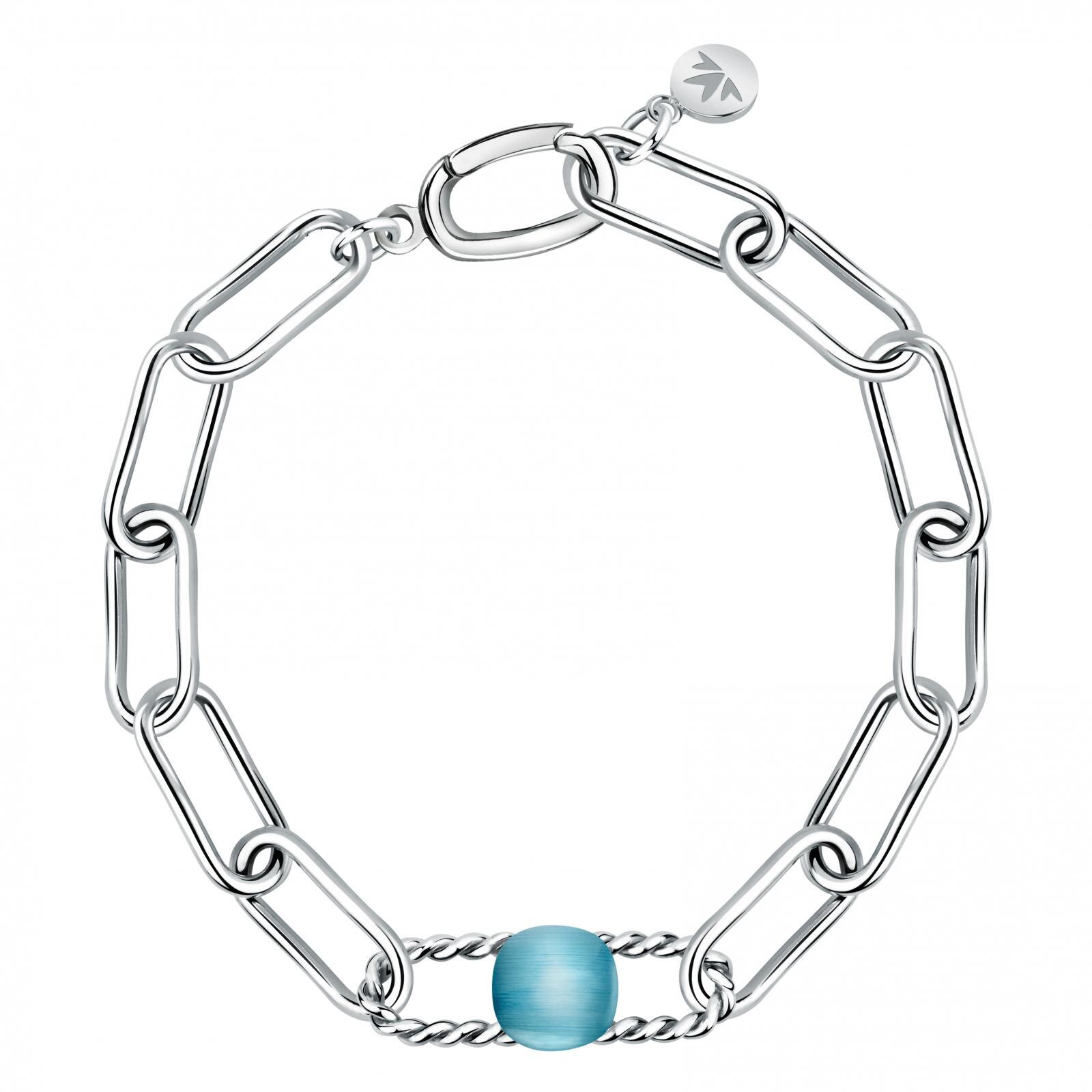 Bratara Morellato SATP20, Argintiu, Albastru