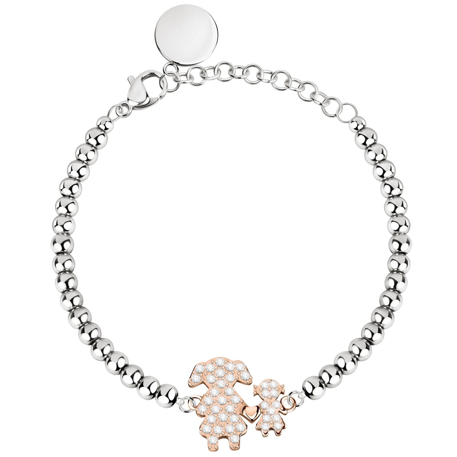 Bratara Morellato S0R22, Argintiu