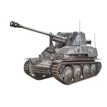 Kit de construit vehicul militar Ger. SdKfz.139 Marder III si 2 figurine 1:35 Kit de construit vehicul militar Ger. SdKfz.139 Marder III si 2 figurine 1:35