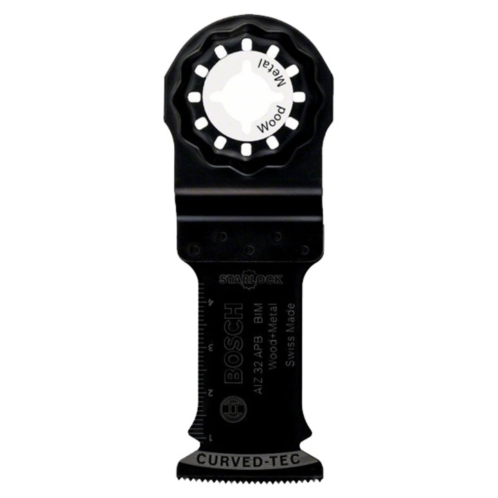 Нож за трион Multicutter, Bosch AIZ 32 APB BIM, Starlock, 50 мм, дърво и метал