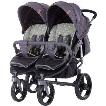Carucior Chipolino Gemeni Twix, Graphite Carucior Chipolino Gemeni Twix, Graphite