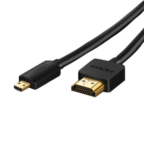 Sheet Invest tax Cablu HDMI - micro HDMI 19 pini Ugreen 30102, Bidirectional, 4K@60Hz,  30AWG, 1.5 m, Negru - eMAG.ro