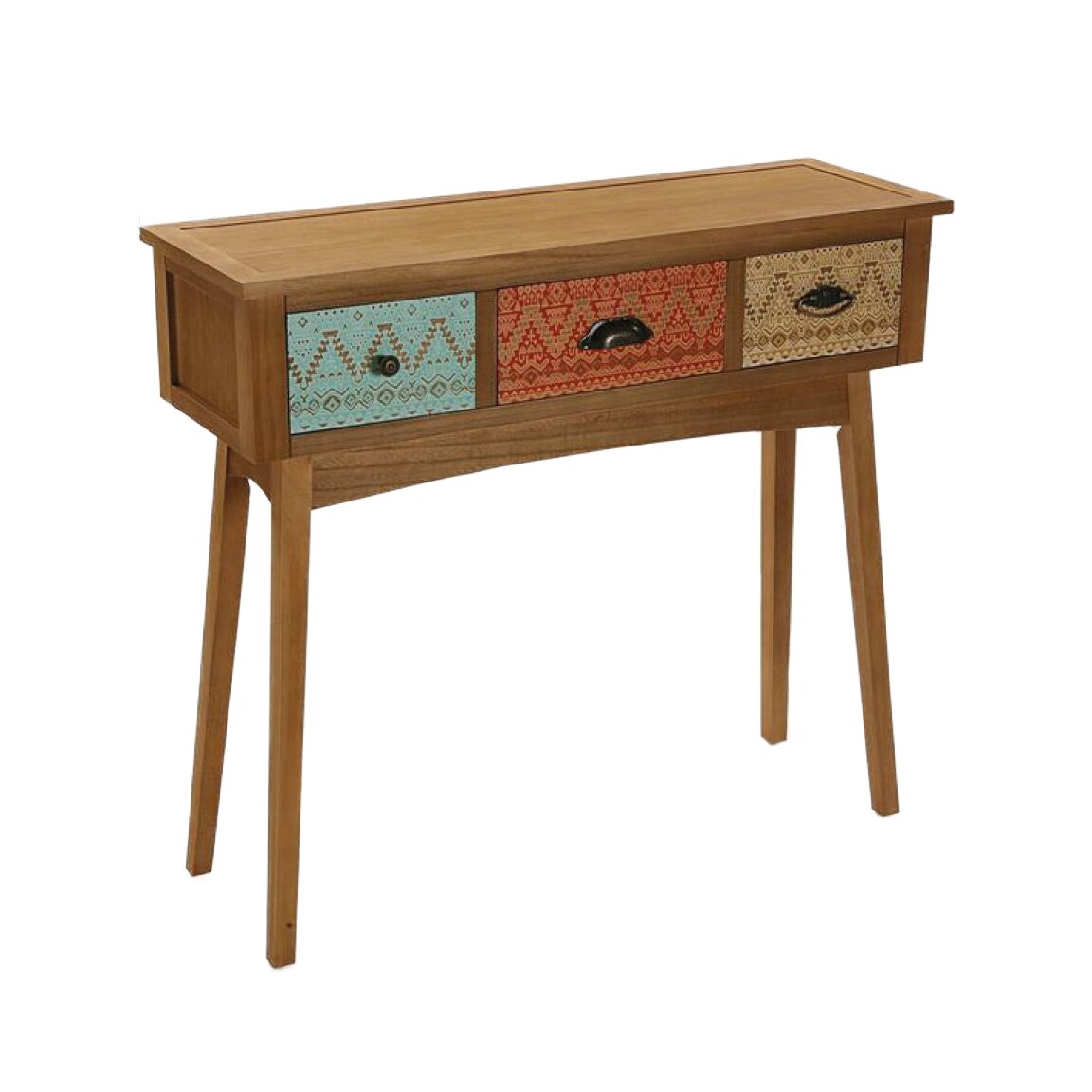 Consola, Versa, Shikar, 90 x 30 x 80.5 cm, pin din Noua Zeelanda, multicolor