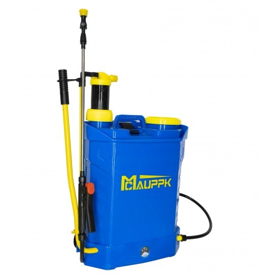 Pompa de Stropit Electrica, Manuala ( 2 in 1 ) 20 Litri Mcauppk®, Regulator Presiune, Vermorel cu acumulator 5 bar 3 duze