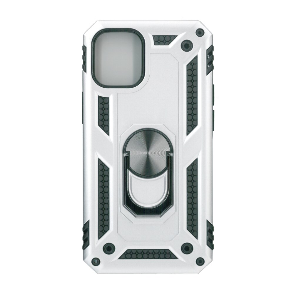 Husa protectie spate anti-shock iring, silver, pentru Apple iPhone 12/ 12 Pro