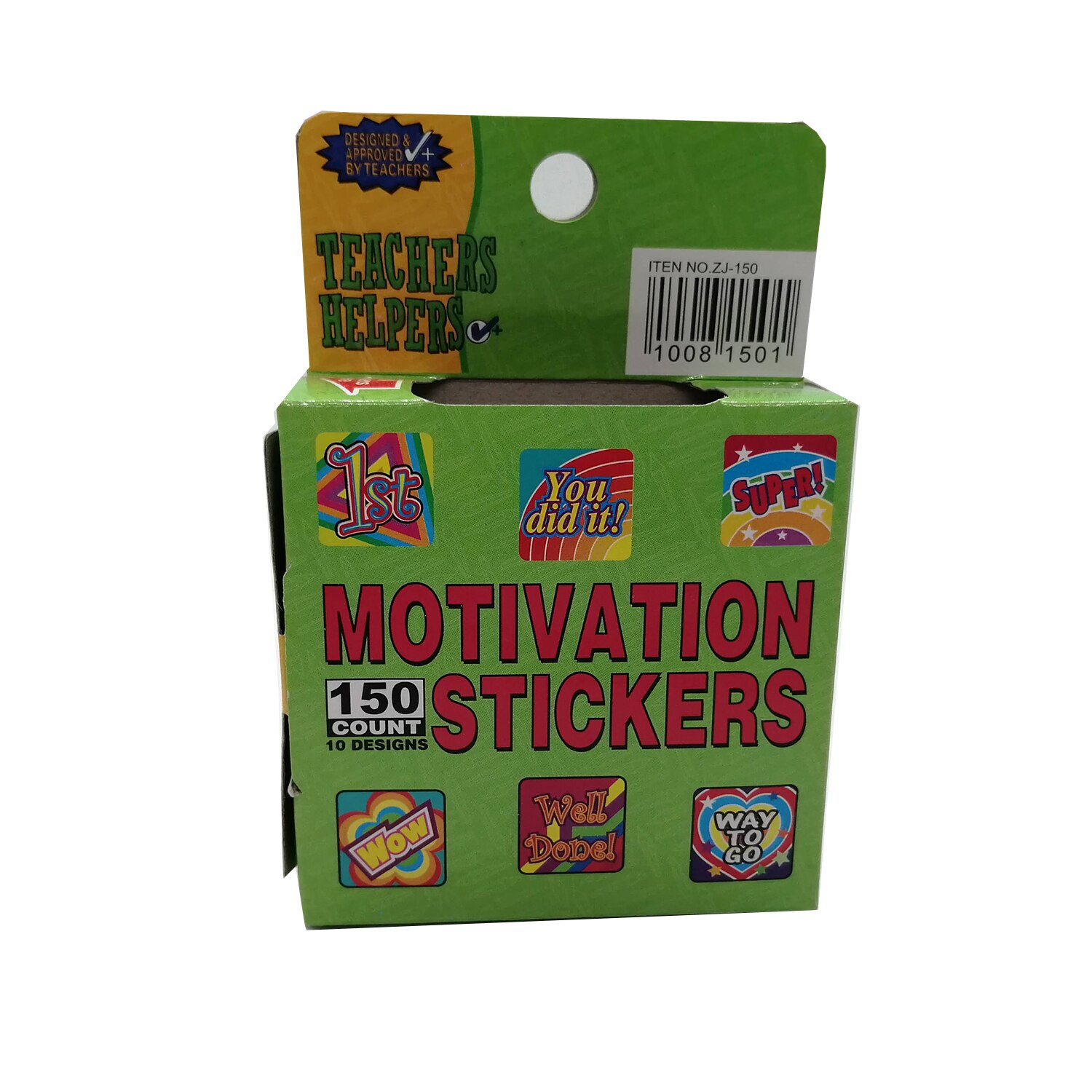 Set stickere motivationale, Theachers Helpers, 150 bucati, multicolor